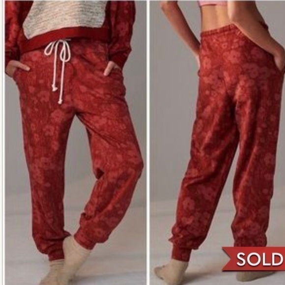 SATURDAY SUNDAY BLUE/GREEN SIZE S JOGGERS Blue pattern - Picture 2 of 10